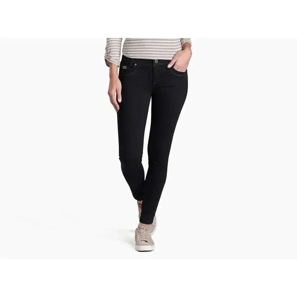 KUHL Women’s Danzr Skinny Jean Dark Wash Size 4 - Picture 1 of 14